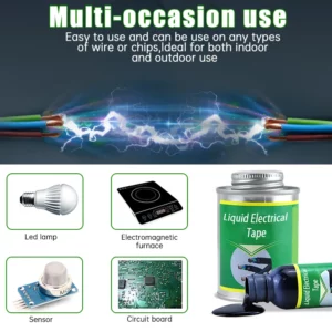 Liquid Electrical Tape Insulating Tape Rubber Electrical Wire Cable Coat Fix Line Glue Liquid Insulation Paste Sealant - Image 3