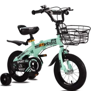 Cross Life New Stock Folding 14 Inch Children's Bicycle Baby Bicycle Carbon Steel Mountain Bicycle Male And Female Baby Bicycle - Image 5