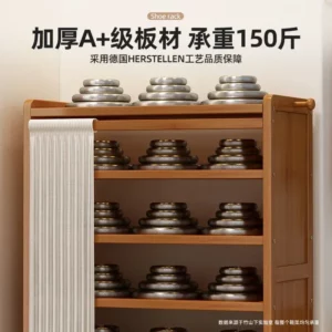 Household large-capacity dust-proof shoe rack multi-layer rental economical - Image 3
