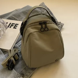 Men Women Student Canvas Shoulder Bag Street Small Messenger Bag for Student Korean Harajuku Unisex Crossbody Bags Phone Purses - Image 2