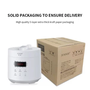 110V Japanese Style Smart Rice Cooker 3L household small intelligent electric pressure cooker 220v non-stick inner liner white - Image 6