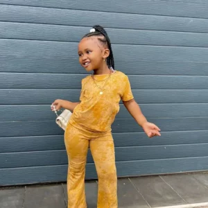 Girls' Clothes Set Children Short Sleeved Fared Pants 2-Piece Set Baby Casual Wear Printing Kids Girl's Clothes 3 4 5 6 7 8 Year - Image 4