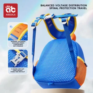 Toddler Backpack with Anti-lost Kids Backpack 3in1 Zero Wallet Pocket kindergarten knapsack for children traveling bag - Image 3