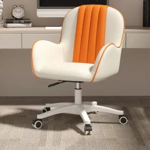Computer Chair Home Girls' Bedroom Makeup Chair Dormitory Writing Study Desk Sedentary Comfortable Lifting Swivel Chair - Image 3
