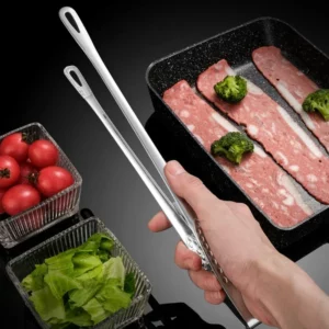 Kitchen Tongs Stainless Steel Barbecue Tongs Clip BBQ Grill Meat Tongs Cooking Tweezers for Food Utensils Kitchen Tools New - Image 2