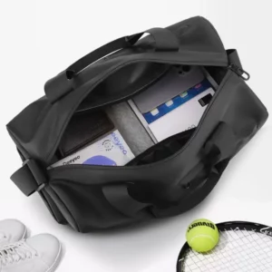Zipper Large Capacity Oxford Travel Bags Solid Fitness Bags Thickened Fabric High Capacity Waterproof Luggage Sports Bags - Image 4