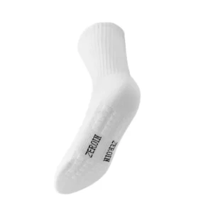 1pairs Socks Men's cotton deodorant winter towel bottom with velvet mid-tube white stockings thickened sports basketball socks - Image 4