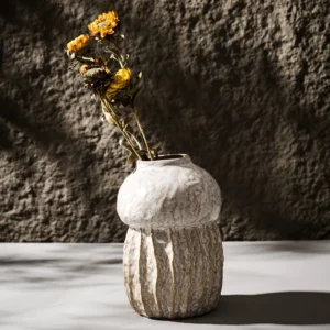 CAPIRON Gourd Shape Vase Ceramic Flowerpot Retro Objects Home Living Room Desktop Decoration Accessories Boho Modern Art Nordic - Image 3