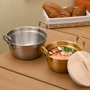 Korean Ramen Noodle Pot Double Handle Household Ramen Pot Ramen Bowls Kitchen Cooking Tools Kitchen Supply - Image 3