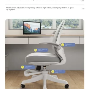 MOMO Chair Study Sedentary Study Chairs Elementary School Students Computer Home Chairs Desk Chairs Children's Writing Chair - Image 2