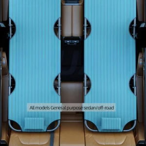 Vehicle Multi-Function Car Bed Car Modified Bed Co-pilot Sleeping Bed Camping Portable Folding Bed Car Rear Seat Car Travel Bed - Image 5