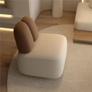 Richome Advanced Light Luxury Single Sofa Single Chair Negotiation Living Room Balcony Leisure Sofa Chair Comfortable Chair 2024 - Image 4