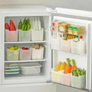 1/5PCS Refrigerator Storage Boxes Food Fresh Organizer Cold Storage Crisper Fruit Spice Food Container Boxes Home Kitchen Boxes - Image 3