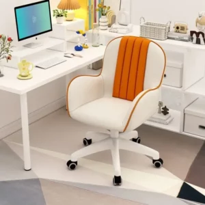 Computer Chair Home Girls' Bedroom Makeup Chair Dormitory Writing Study Desk Sedentary Comfortable Lifting Swivel Chair - Image 6