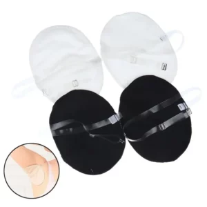 1Pair Underarm Sweat Pad Reusable Dress Clothing Absorb Armpit Sweat Perspiration Pads Absorbent Deodorant Pad For Woman - Image 2