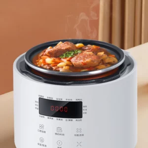 110V Japanese Style Smart Rice Cooker 3L household small intelligent electric pressure cooker 220v non-stick inner liner white - Image 5