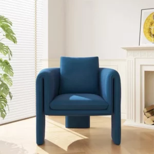 MOMO Italian Living Room Single Leisure Chair Chief Designer Sofa Chair Light Luxury Modern Balcony Chair Negotiation Chair - Image 3
