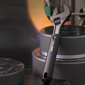 Deli Household Tools High Carbon Steel Adjustable Wrench Multifunctional Electrician Repair Lightweight Portable Hand Tools - Image 2