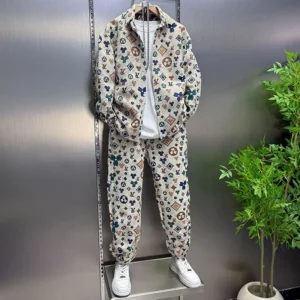 Men's casual suit trendy lapel jacket leggings spring new suit - Image 2