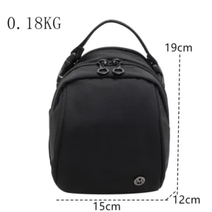 Men Women Student Canvas Shoulder Bag Street Small Messenger Bag for Student Korean Harajuku Unisex Crossbody Bags Phone Purses - Image 4