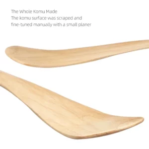SHIMOYAMA Natural Wood Rice Spoon Non-stick Cooking Rice Shovel Kitchen Utensils Tableware Tools for Rice Potato Salads Supplies - Image 5