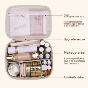 New Women's Cosmetic Bag Portable Storage Bag Large Capacity Luxury Makeup Bag Travel Organizer Essentials Toiletry Bags - Image 5