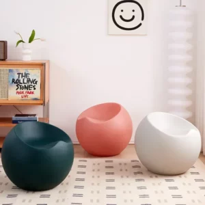 Creativity Household Apple Foot Stool Sleek Entryway Shoe Low Stool Minimalist Charm for Modern Living Room Furniture - Image 6
