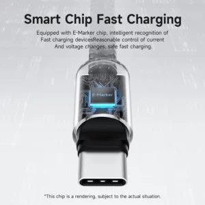 Hagibis USB C to USB C Cable With Protective Cap 240W Type C Cable PD 3.1 Fast Charging Cord for iPhone 16 15 Macbook Pro iPad - Image 5