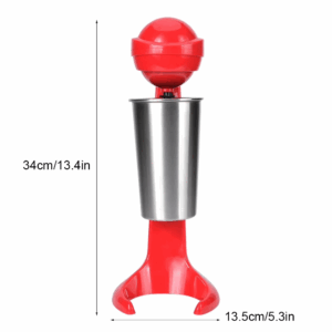 220V Electric Milk Frother Portable Food Mixer Kitchen Coffee Blender Mixing Blender Food Milkshake Foam Maker EU Plug - Image 3
