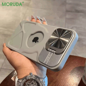 Fashion Logo Hole Magnetic Case for iPhone 11 12 13 14 15 16 Pro Max Plus Lens Protection Flip Stand Magsafe Silicone Soft Cover - Image 7