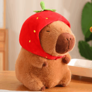 Simulation Fries Capybara Plush Toy Cloth Doll Cute Doll Capibara Anime Fluffty Toy Soft Capybara Plush Doll - Image 4