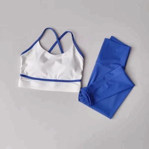 Women's Yoga Set Workout Set 2 Piece High Waist Yoga Leggings Sports Bra Gym Suit Activewear Sports Fitness Set Sports Suit - Image 3