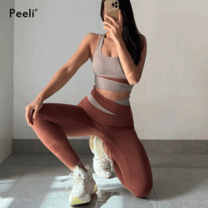Yoga Set Women Clothing Sport Suit Sexy Sports Bra High Waist Sport Leggings Athletic 2 Piece Gym Set Workout Outfits Sportswear - Image 7