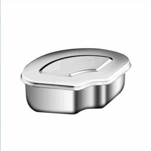 Stainless Steel Steaming Plate Fan Shaped Divided Steaming Plate Grid Household Food Steaming Bowl Tray Kitchen Accessories - Image 2