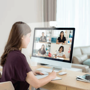 Video Conference 6500K Portable LED Video Light Cube Laptop Computer Webcam Light Zoom Call Lighting Clip for Live Streaming - Image 6