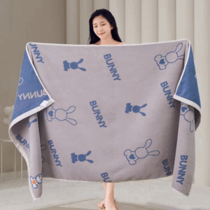 New pure cotton bath towel for home use thickened water-absorbent lint-free pure cotton soft children's bath adult bath towel - Image 2