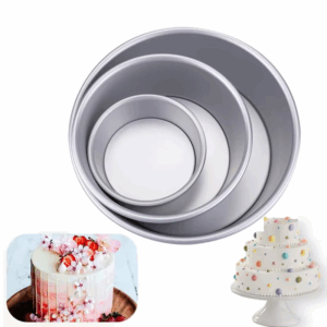 4/6/8/10/12inch Tiered Round Cake Mold Removable Bottom Aluminum Alloy Cake Pan Set Non Stick Baking Mould Kitchen Tools - Image 4