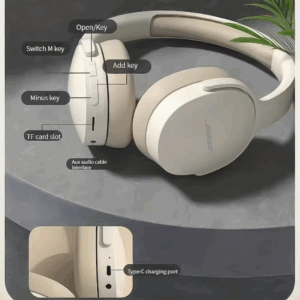 Bosebye Headphones P2961 Wireless Bluetooth 5.3 Original Earphone Stereo HIFI Headset Game Earbuds With Mic For Samsung iPhone - Image 5