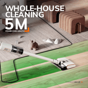 MIUI Vacuum Cleaner For Home Handheld Vacuum Cleaner 18kPa Strong Suction 5M Wire Vacuum Cleaner Mopping Machine 1L Dust Cup - Image 4