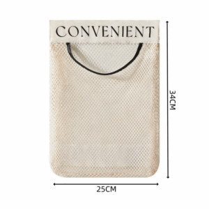 Wall Mounted Large Capacity Storage Bag Kitchen Garbage Bag Clutter Organizer Velcro Storage Pocket Multi-Purpose High Elastic - Image 2