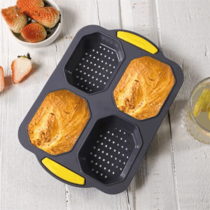 Baking Mould Restaurant Hamburger Bun Silicone Mold Foldable Reusable Bread Pan Heat Resistance DIY Kitchen Tool Accessories - Image 6