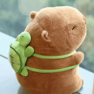 Simulation Fries Capybara Plush Toy Cloth Doll Cute Doll Capibara Anime Fluffty Toy Soft Capybara Plush Doll - Image 3