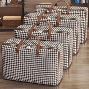 2025 New Storage Box Large Capacity Portable Household Clothes Organizer with Handles Dustproof Foldable Travel Bag - Image 7
