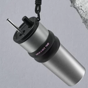 Stainless Steel Vacuum Insulated Bottle with Straw, Leak-proof Thermos for Hot & Cold, Portable Water Bottle for Travel & Sports - Image 6