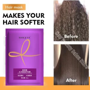Keratin Hair Mask Magical 5 Second Repair Damage Frizzy Soft Smooth Shiny Hair Deep Moisturize Hair Treat Repair Hair Care Mask - Image 6