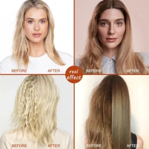Keratin Hair Mask Magical 5 Second Repair Damage Frizzy Soft Smooth Shiny Hair Deep Moisturize Hair Treat Repair Hair Care Mask - Image 5