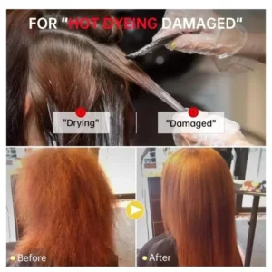 Keratin Hair Mask Magical 5 Second Repair Damage Frizzy Soft Smooth Shiny Hair Deep Moisturize Hair Treat Repair Hair Care Mask - Image 4