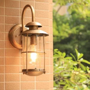 Vintage Wall Lamp E27 Bulb Sconce Light Fixtures Black Bronze LED Wall Lights Outdoor Porch House Home Yard Garden Lighting - Image 2