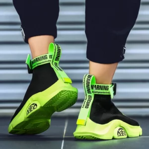 High Top Sock Men's Sneakers New Running Shoes For men Sneakers Breathable Outdoor Zapatillas Hombre Sports Shoes Men Basket - Image 6