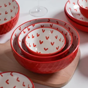 Nordic Dinner Plates Set Tableware Bowl Set Household Ceramic Tableware Dinnerware Set Bowl Plate Soup Bowl Set Kitchen Supplies - Image 4